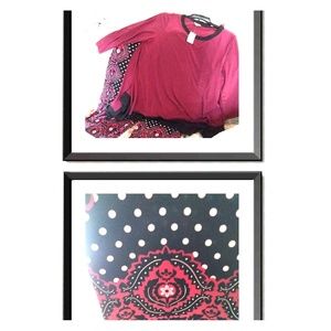 Tunic and palazzo pants. NWT